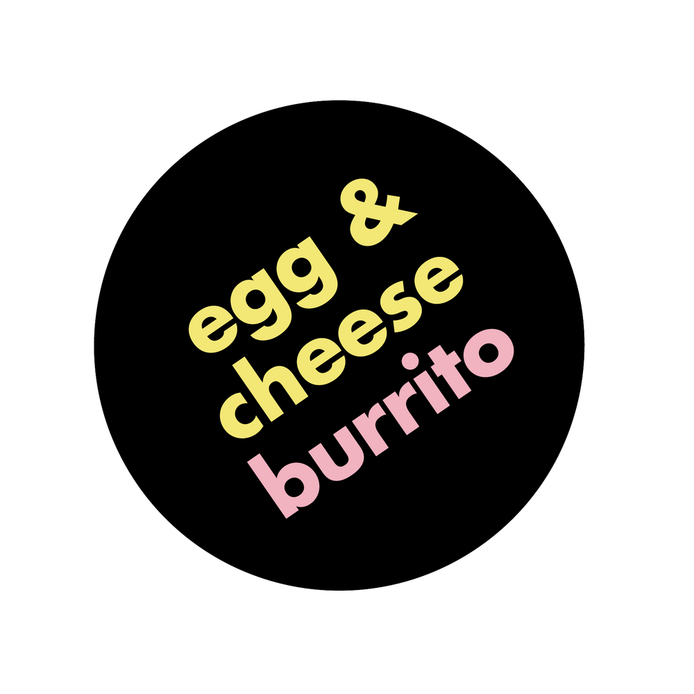 Egg and Cheese Scallion Pancake Breakfast Burrito