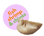 Fish, Shrimp, & Chive Dumplings