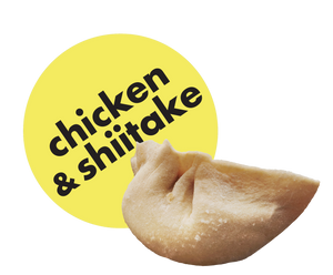 Signature Chicken & Shiitake Mushroom Dumplings