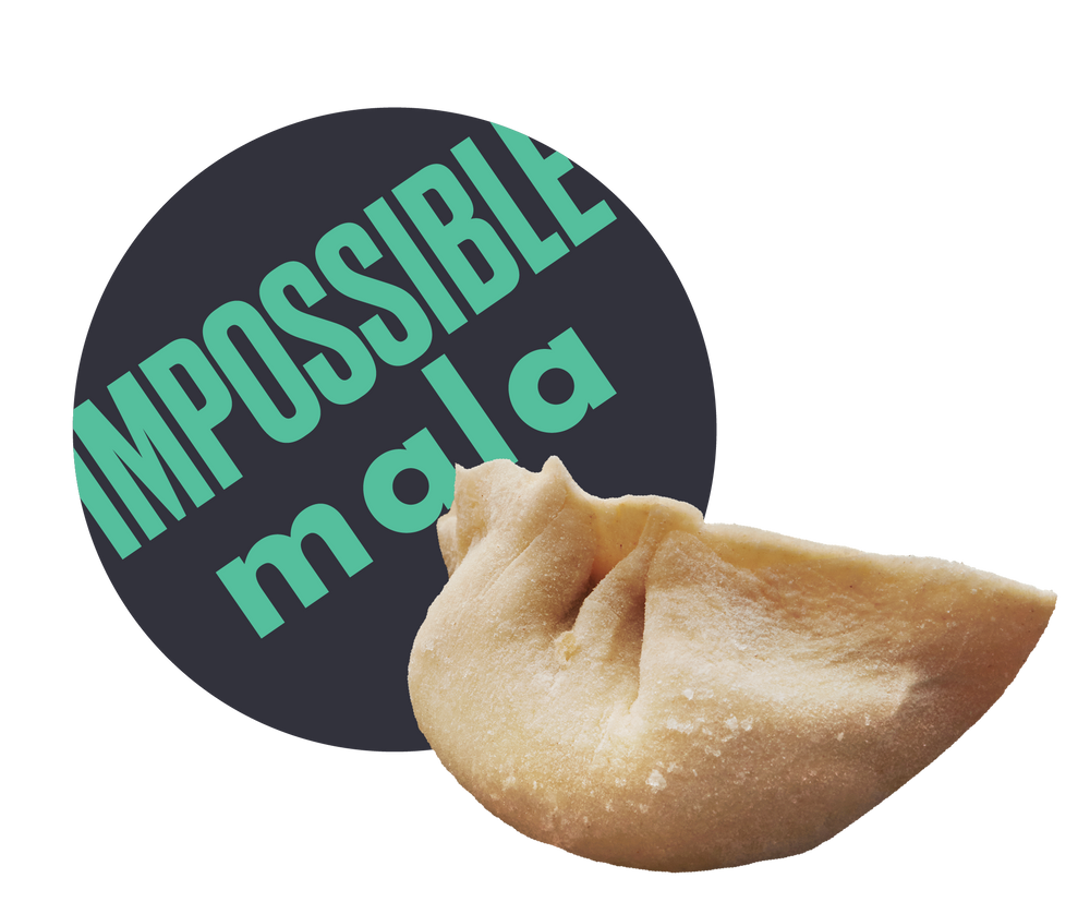 Impossible Ma La Beef Dumplings