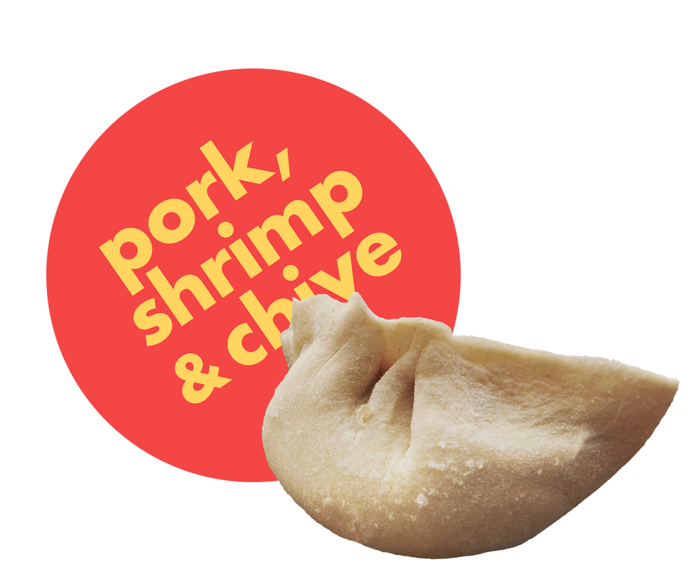 Pork, Shrimp, & Chive Dumplings